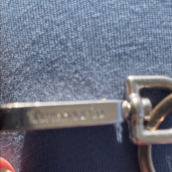 Tiffany & Co. Pink Leather Tassel Key Holder - Picture 2 of 4